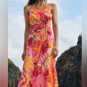 Farm Rio M Fruit Dress Midi